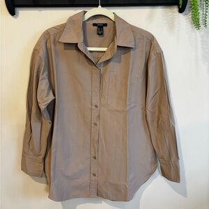 Forever 21 Light Brown Shirt